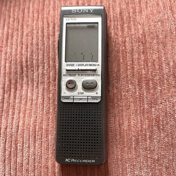 Sony | Portable Audio & Video | Sony Icdp52 Handheld Digital Voice Ic ...